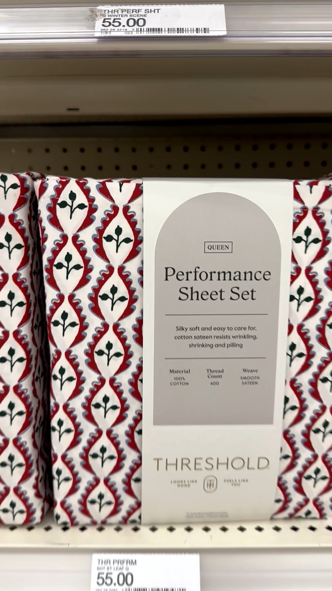 Ran into Target and spotted some really cute 100% cotton holiday sheets sets on sale! 

#LTKSeasonal #LTKHome #LTKSaleAlert