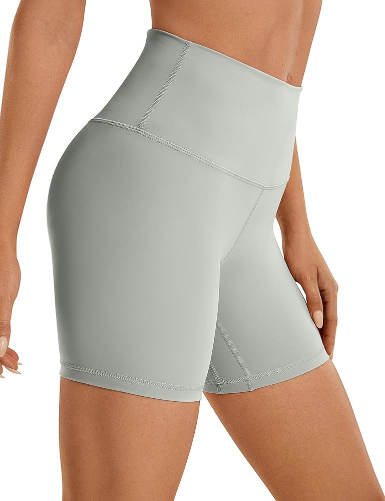 CRZ YOGA Women's Naked Feeling Biker Shorts - 3'' / 4'' / 6'' / 8'' High Waisted Yoga Workout Run... | Amazon (US)