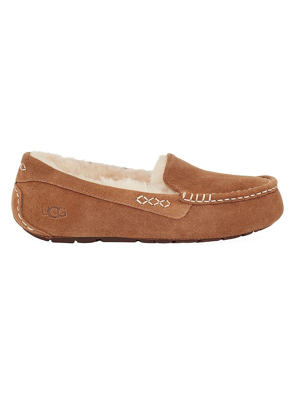 UGG Ansley UGGPure-Lined Suede Slippers | Saks Fifth Avenue