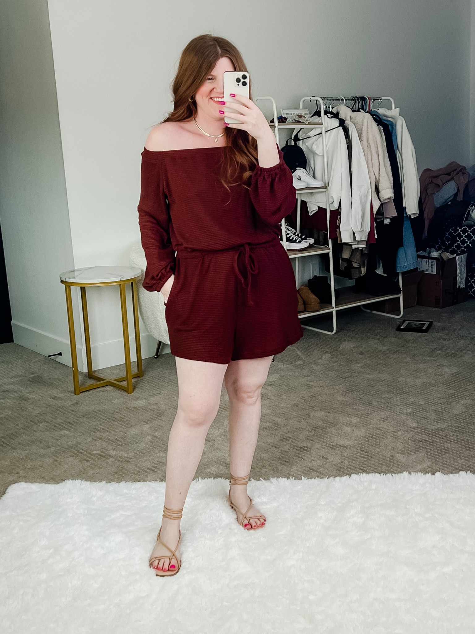 Love this cute romper from amazon. Wearing size large. Vacation outfit. Swimsuit coverup. 

#LTKSeasonal #LTKunder50 #LTKstyletip