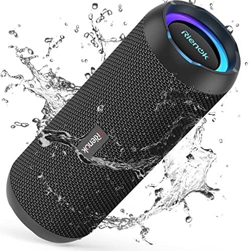 RIENOK Portable Bluetooth Speaker 30W True Wireless Stereo HD Sound IPX7 Waterproof Outdoor Sport Sh | Amazon (US)