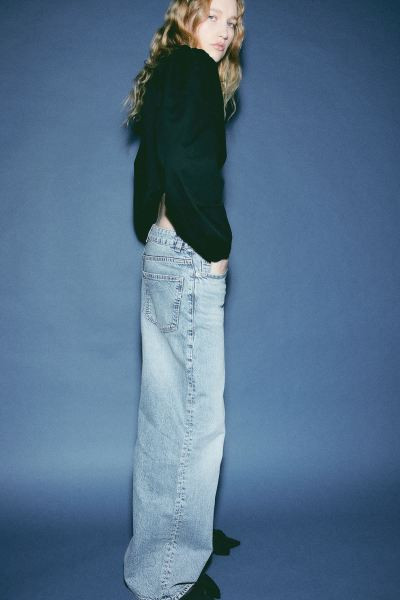Baggy Regular Jeans - Light denim blue - Ladies | H&M GB | H&M (UK, MY, IN, SG, PH, TW, HK)