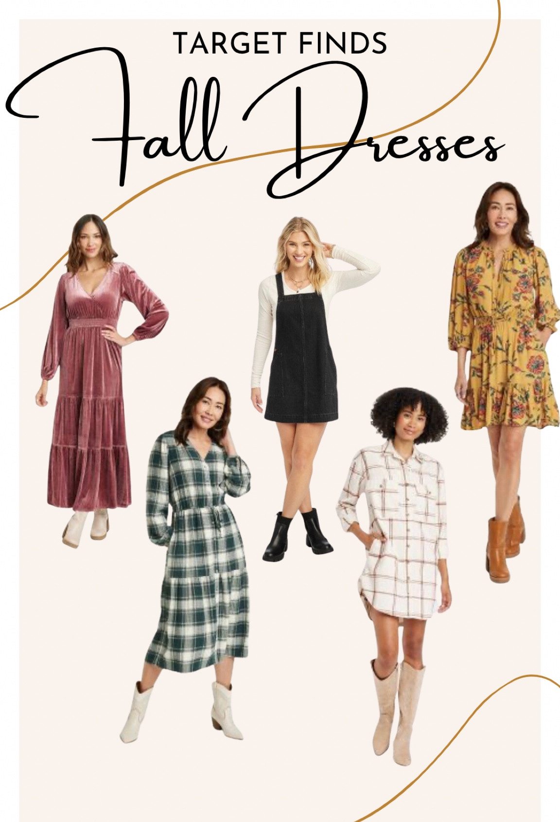 Found the cutest Fall Dresses for Thanksgiving or Friendsgiving at Target! Pair them with some boots and you’re good to go!

#LTKHoliday #LTKSeasonal #LTKunder50