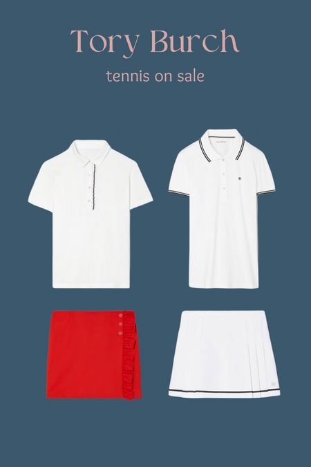 Tory Burch tennis shirt and skirts on sale! 

Over 50 fashion inspo, resort wear, vacation outfit, activewear, over 40 outfit inspo. 



#LTKover40 #LTKActive #LTKsalealert