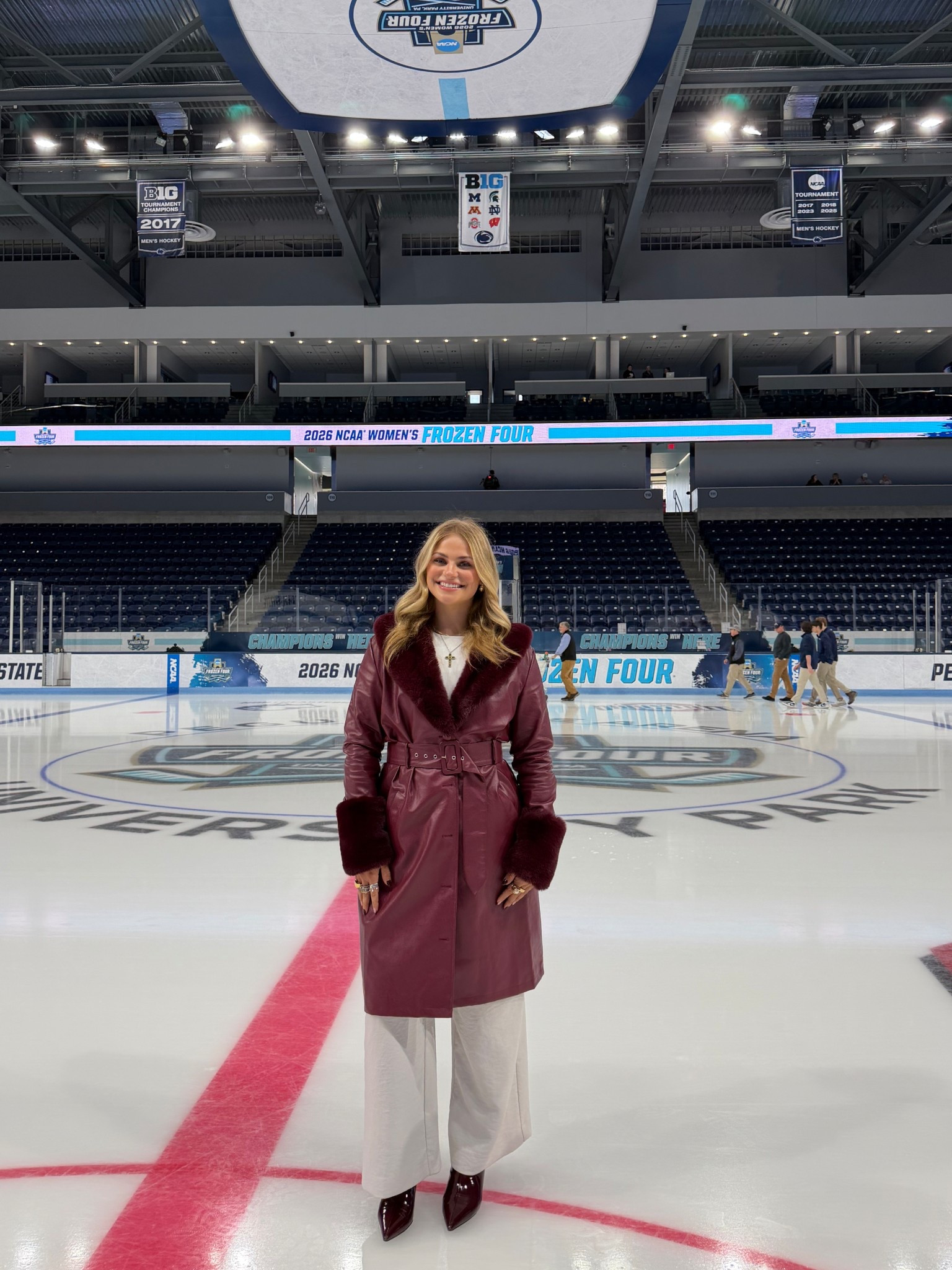 my frozen four outfit  

#LTKootd #LTKdayinmylife #LTKWorkwear
