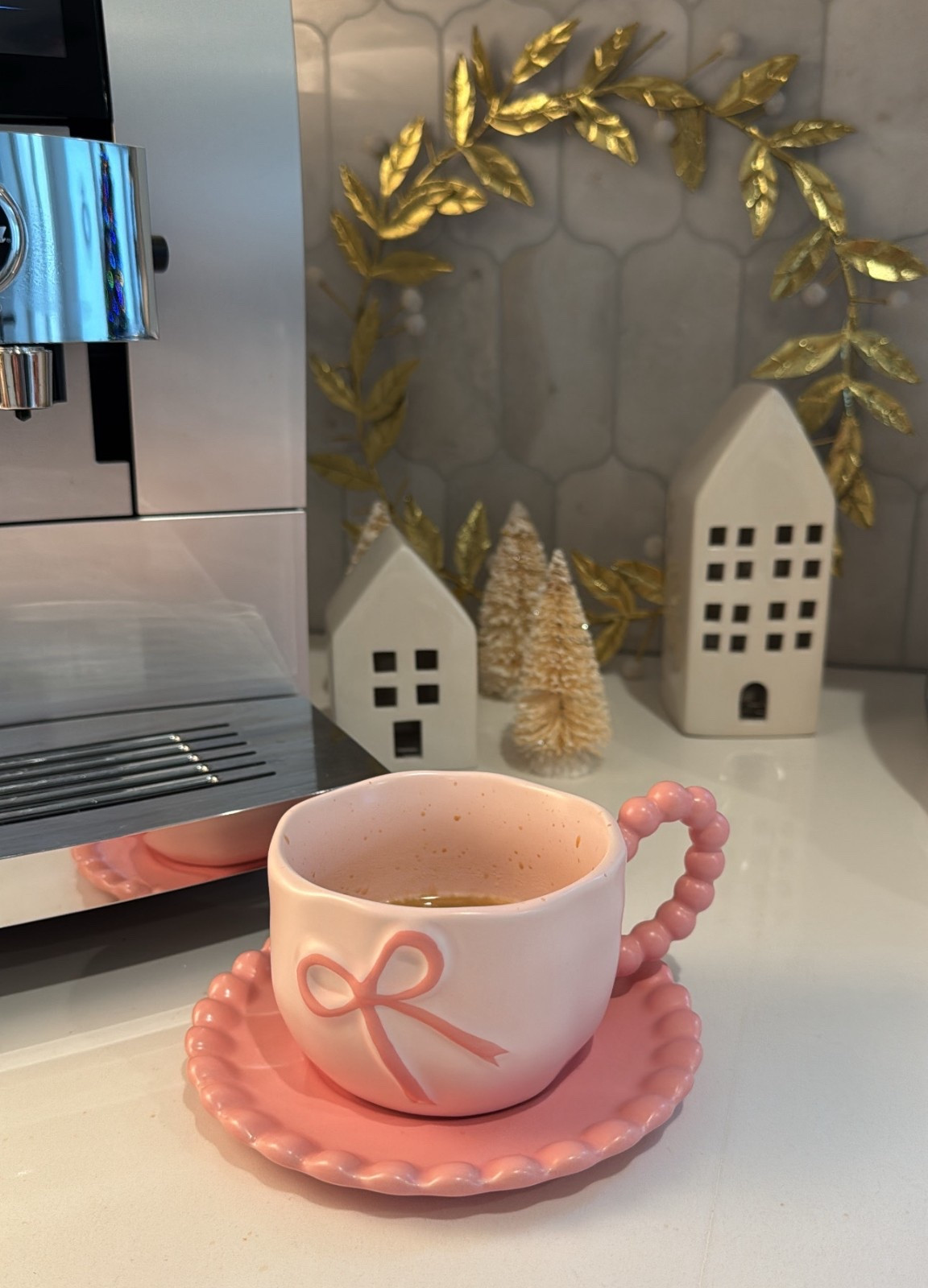 The cutest ceramic coffee cup! 🎀💖🫶🏼 #coffecup #coffee #coffeemug

#LTKFindsUnder50 #LTKmomlife