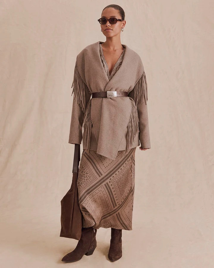 Sandra Fringe Jacket | Splendid