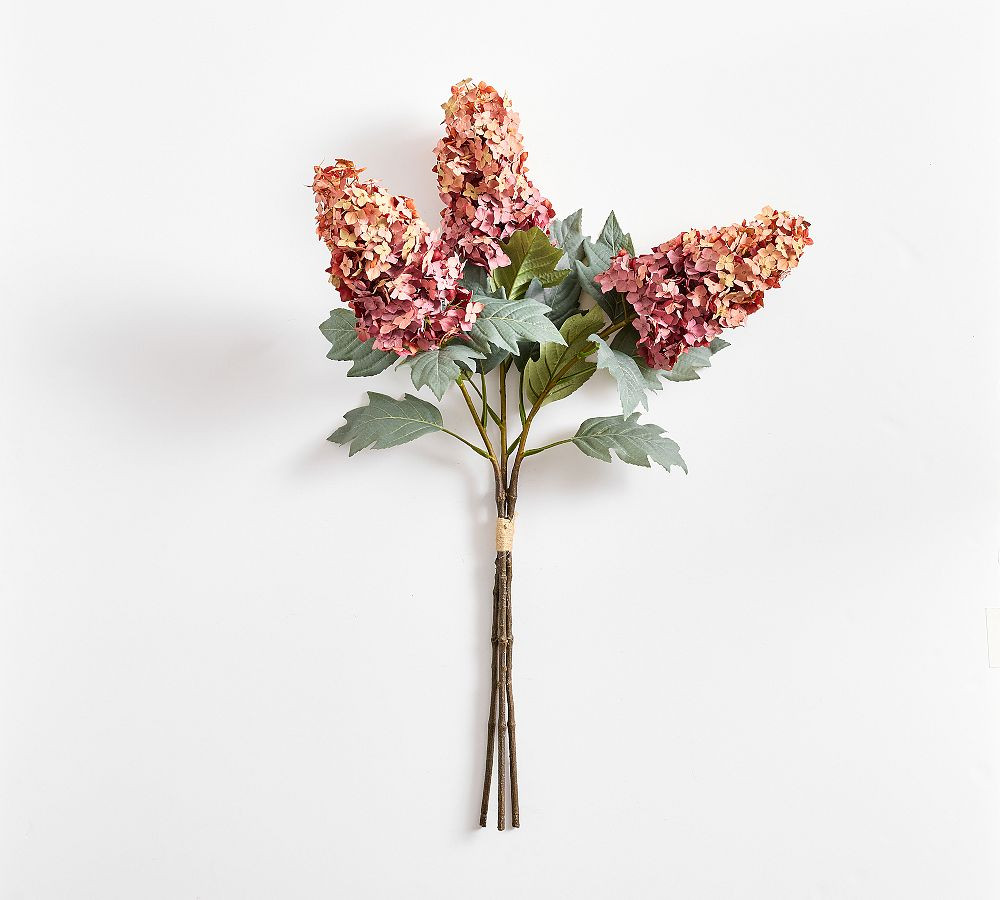Faux Oversized Cone Hydrangea Bundle | Pottery Barn (US)