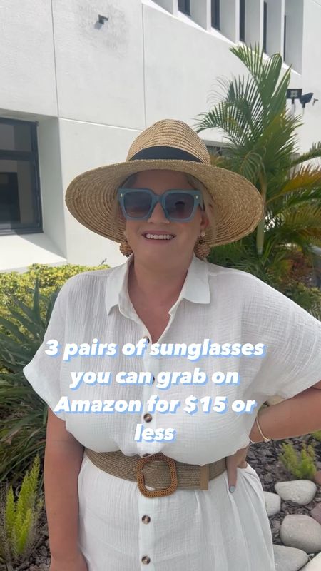 3 pair of sunglasses for $15 or less you can grab on Amazon! 


Sunglasses , Amazon , Amazon sunglasses 

#LTKsalealert #LTKunder50 #LTKstyletip