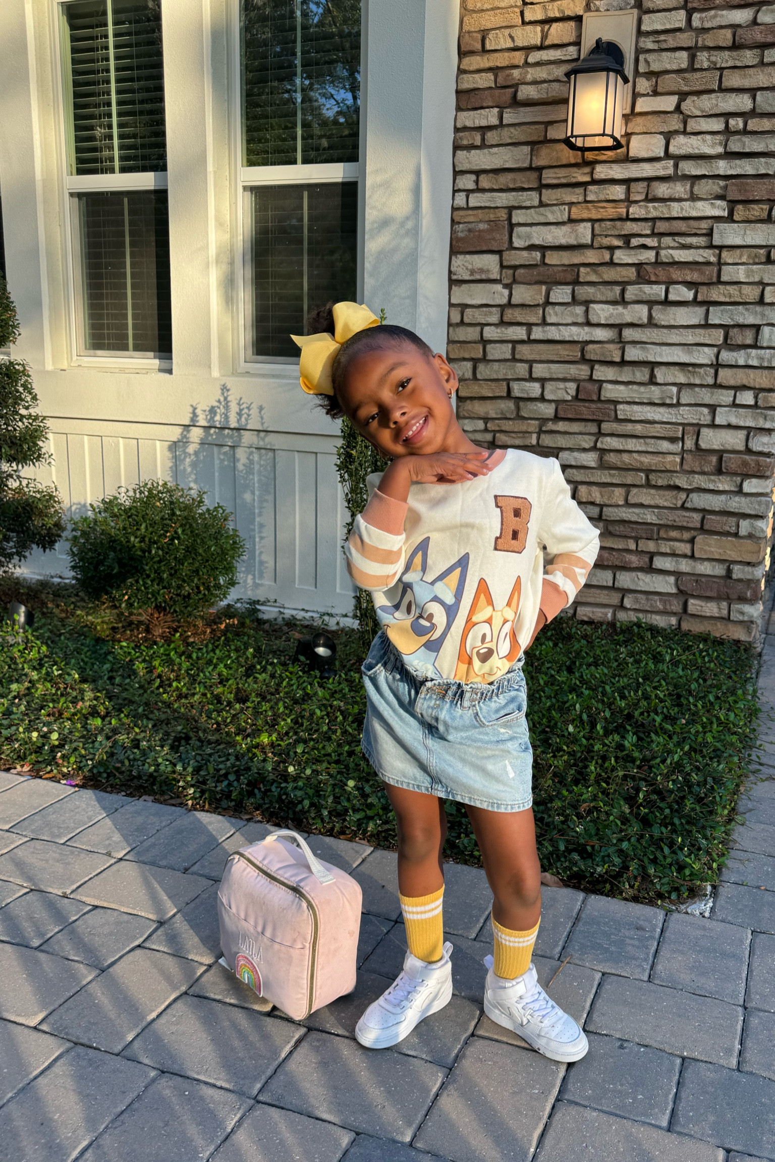 BLUEY 🐾 Laila’s outfit for today. The skirt is from Zara. But I linked a similar one. 


#LTKfamily #LTKkids #LTKbaby