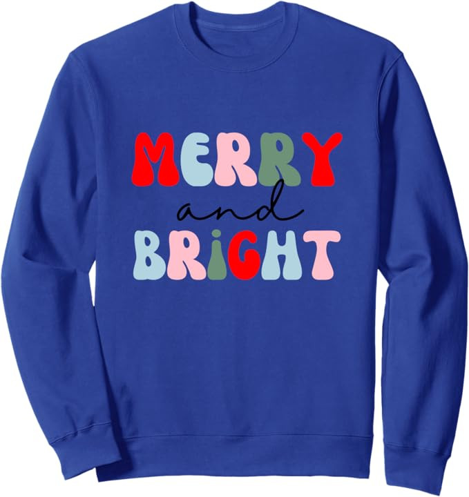 Merry and Bright Sweatshirt | Amazon (US)