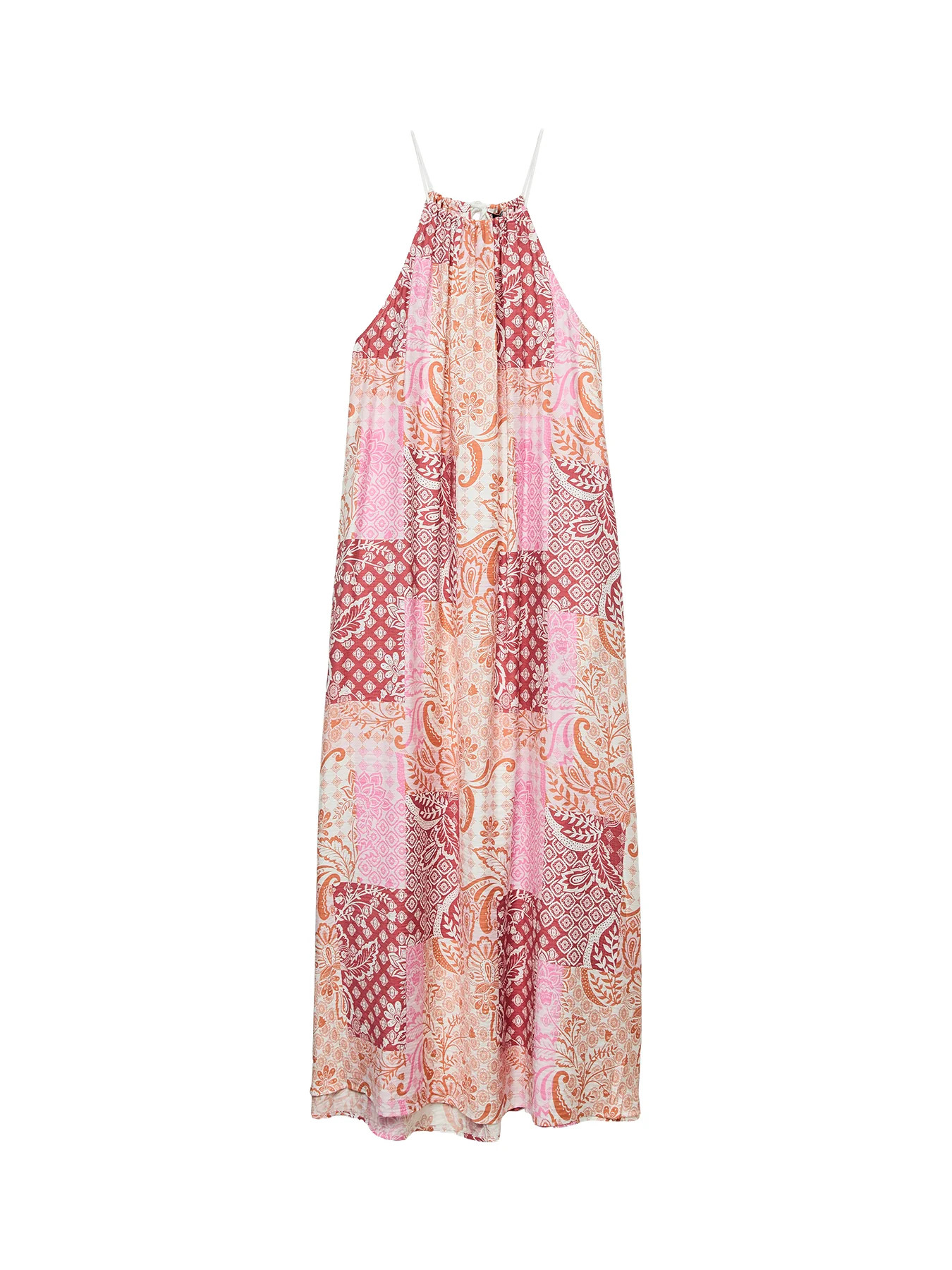Cille Hilda Halterneck Dress Pink Cosmos Hilda | Fenwick UK