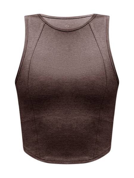 Soft Sueded Crewneck Cropped Tank Top | Women's Sleeveless & Tank Tops | lululemon | Lululemon (US)
