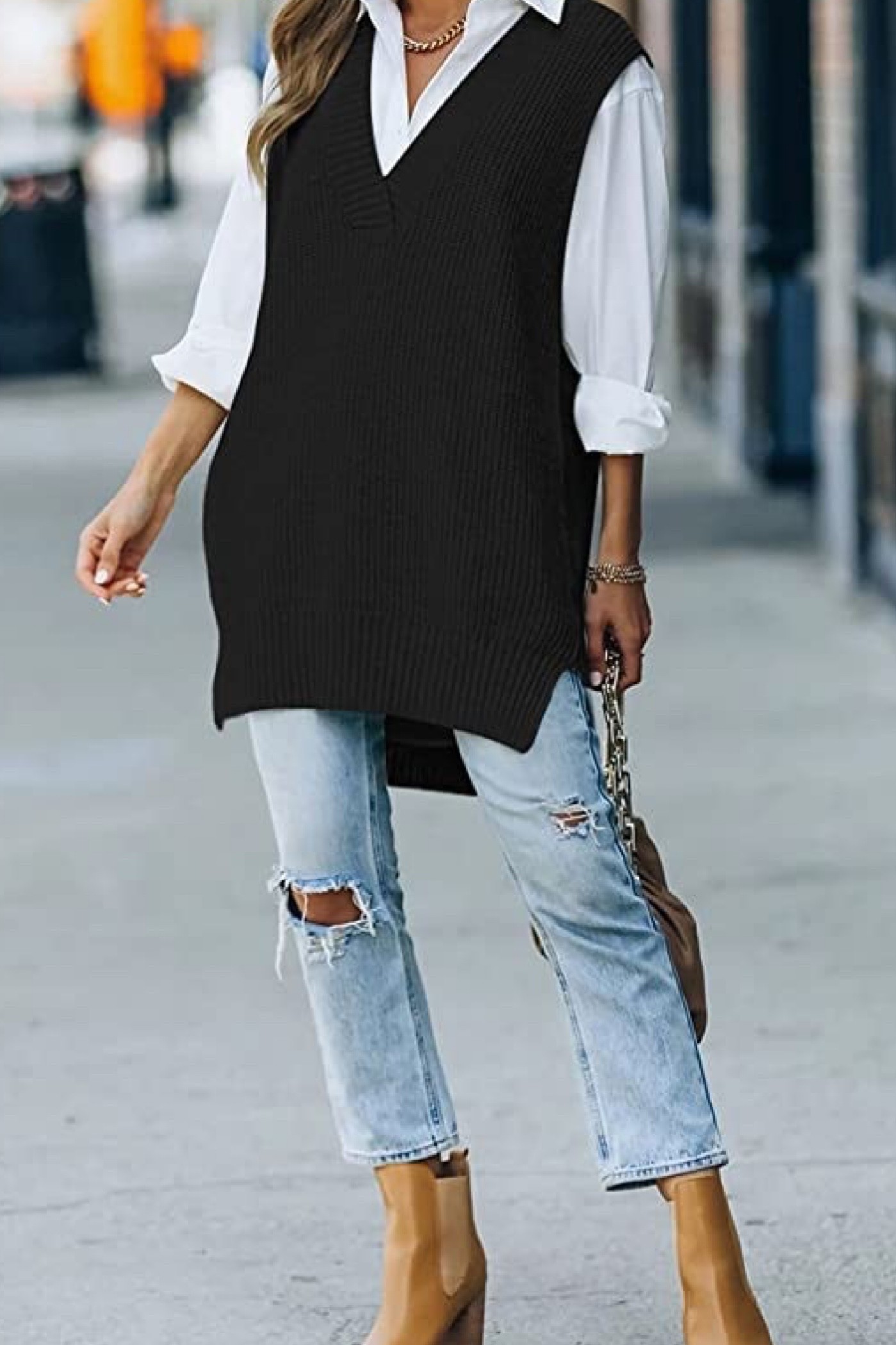 Fall fashion 

City, fall, nyc, sweater, sweater vest, button down, casual, work wear, going out, dinner, boots, fashion, Amazon fashion, amazon fall, vest

#LTKSeasonal #LTKunder50 #LTKstyletip