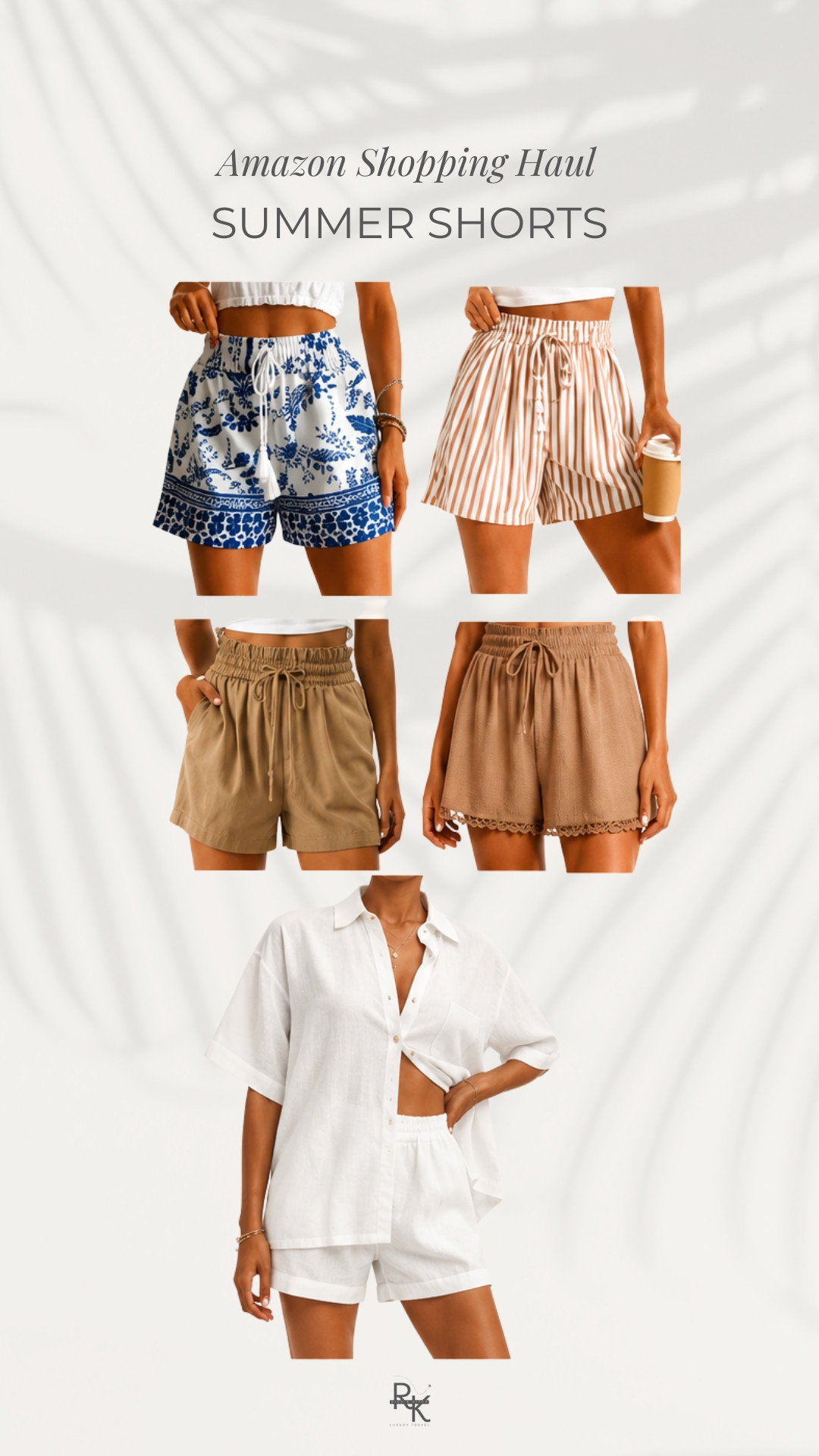 Amazon summer shorts that look so much more expensive than they are 🤍 Easy, breezy styles for beach days, sightseeing, resort mornings & casual vacation dinners. Adding these to my summer vacation wardrobe.

Amazon shorts, Amazon summer shorts, summer shorts for women, vacation shorts, resort wear, vacation outfits, summer vacation outfits, Cabo outfits, Cabo vacation outfits, honeymoon outfits, Europe outfits, European summer outfits, Greece outfits, Mediterranean outfits, beach vacation outfits, resort outfits, linen shorts, printed shorts, matching sets, neutral shorts, summer basics, summer capsule wardrobe, affordable vacation outfits, Amazon vacation finds, Amazon fashion

#LTKSwim #LTKTravel #LTKWedding