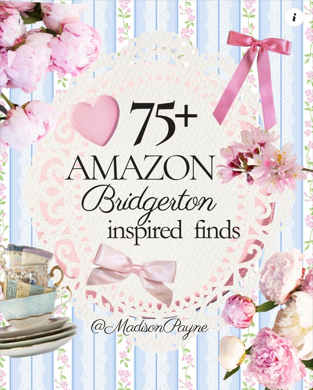 Bridgerton vibes, Amazon prices 🩵✨from floral patterns to fun colors 🌸 Click “Shop Now” to see the full list with 80+ Amazon Finds (ad) 💕

#LTKSaleAlert #LTKSeasonal #LTKMidsize