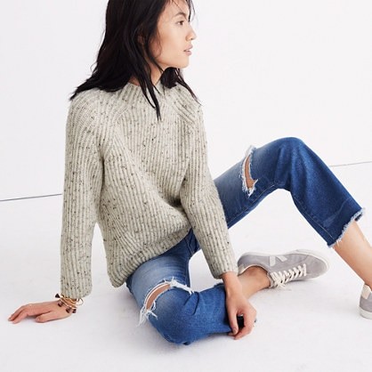 Donegal Northfield Mockneck Sweater | Madewell