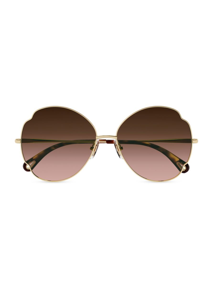 Chloé Joni 60MM Butterfly Sunglasses | Saks Fifth Avenue