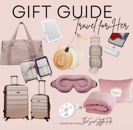 Gift guide for her. Travel gift guide. Luggage. Road trip. Christmas. Holiday gifting 

#LTKSeasonal #LTKHolidaySale #LTKGiftGuide