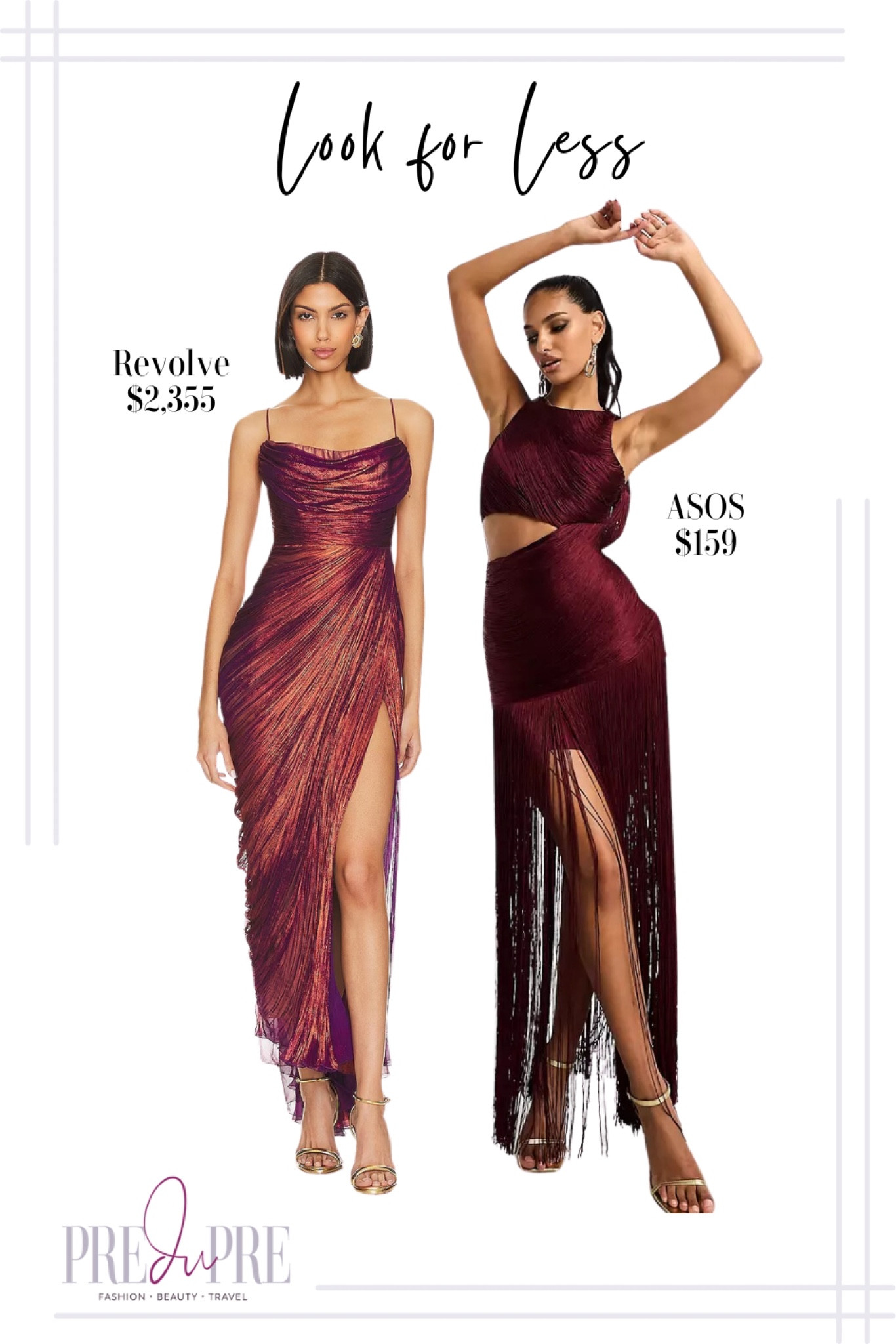 Look for Less! Check out this dupe steal that will make you look amazing for that upcoming event.

Maxi dress, dress, fringe dress, fashion dupe, fashion steal, dress with slit

#LTKstyletip #LTKparties #LTKwedding