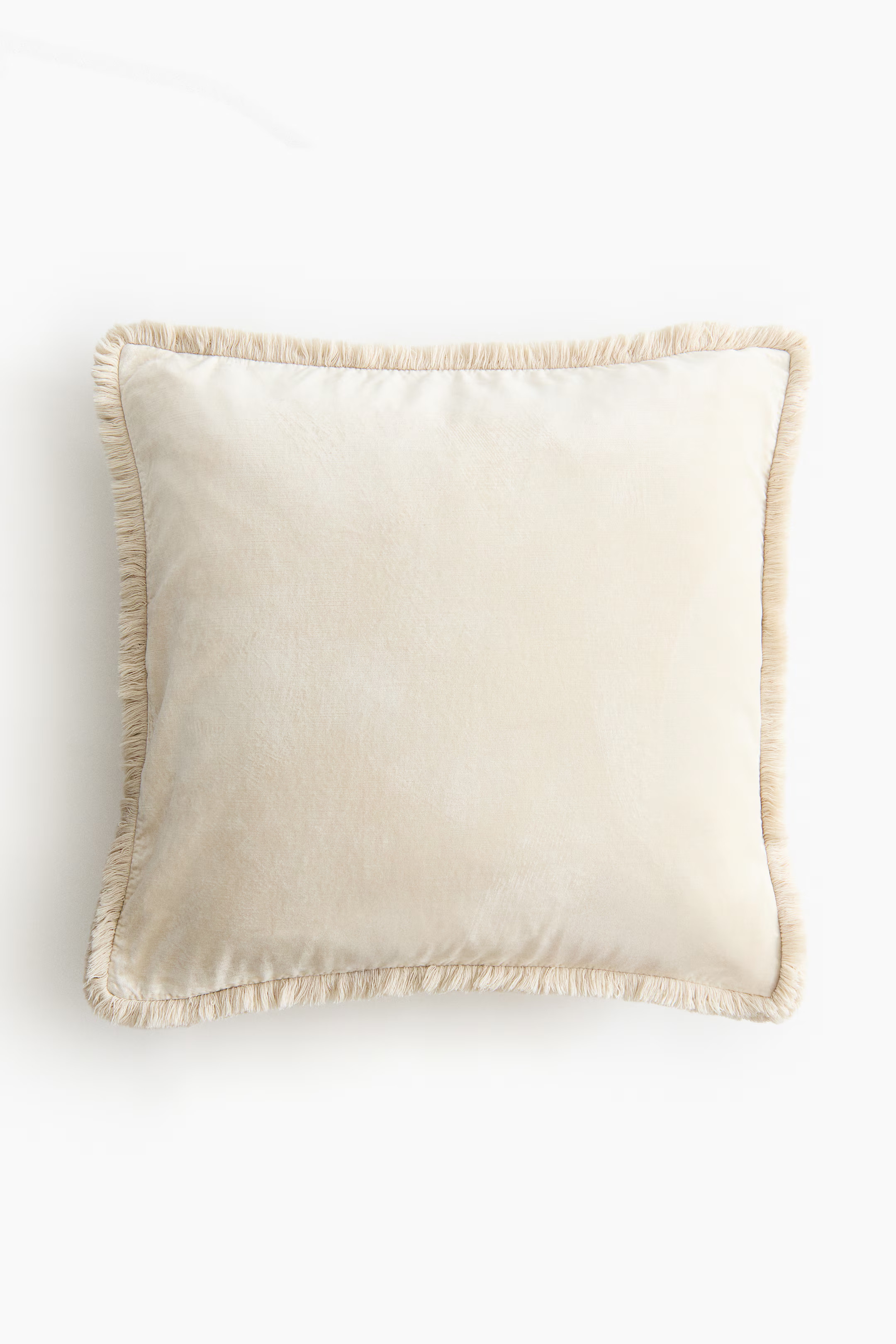 Velvet Cushion Cover with Fringe | H&M (US + CA)