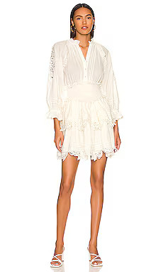 Cleobella Valeria Mini dress in Ivory from Revolve.com | Revolve Clothing (Global)