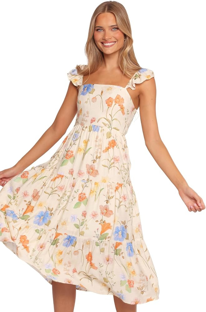 Petal & Pup Women's Laela Midi Dress | Amazon (US)
