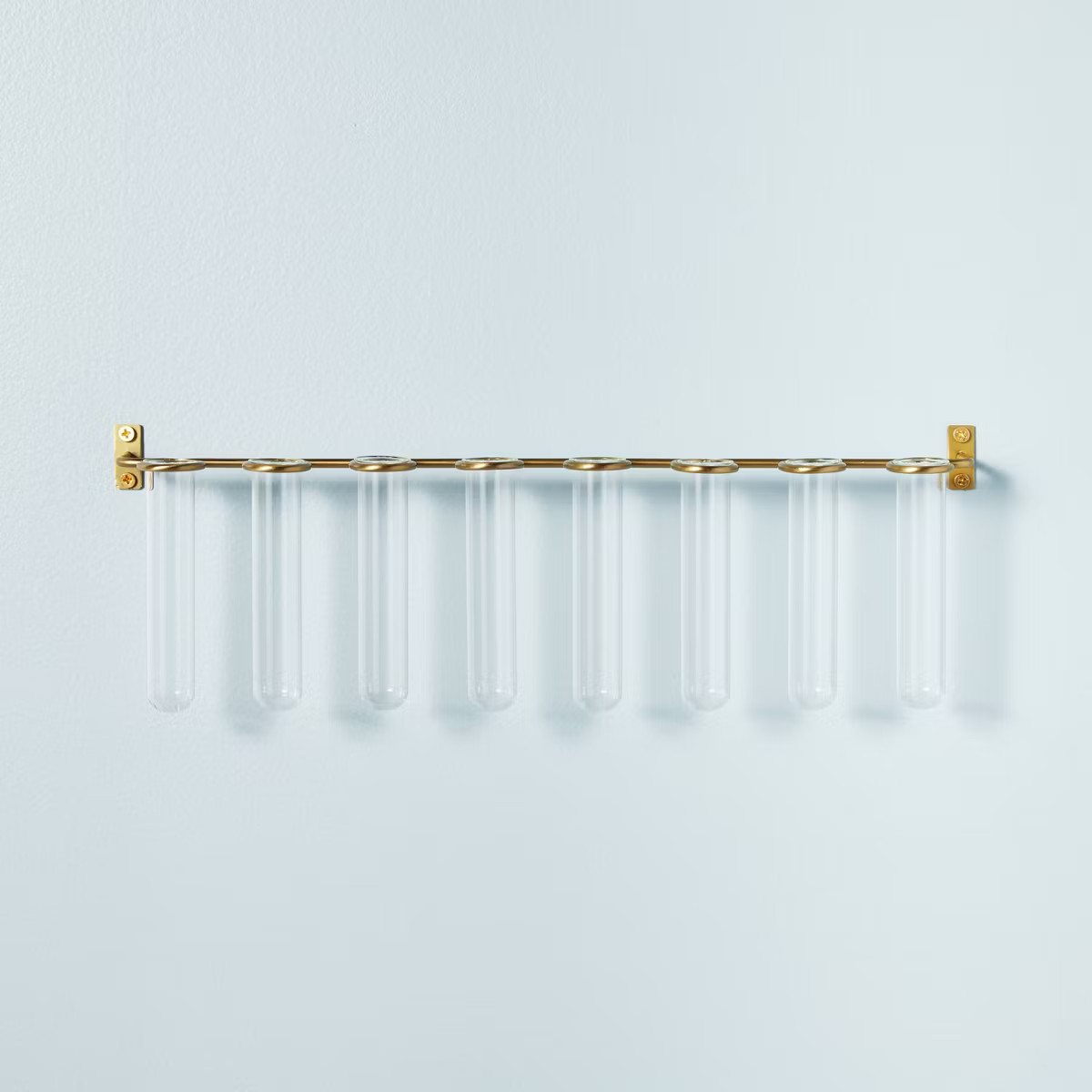 9pc Steel & Glass Plant Propagation Set Gold/Clear - Hearth & Hand™ with Magnolia | Target