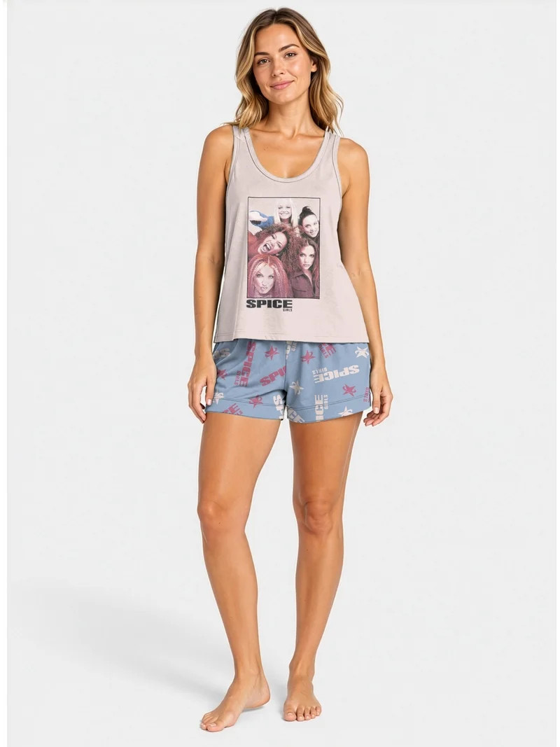 LIC Ladies Spice Girls 2pc pajama set, Sizes XS-3XL | Walmart (US)
