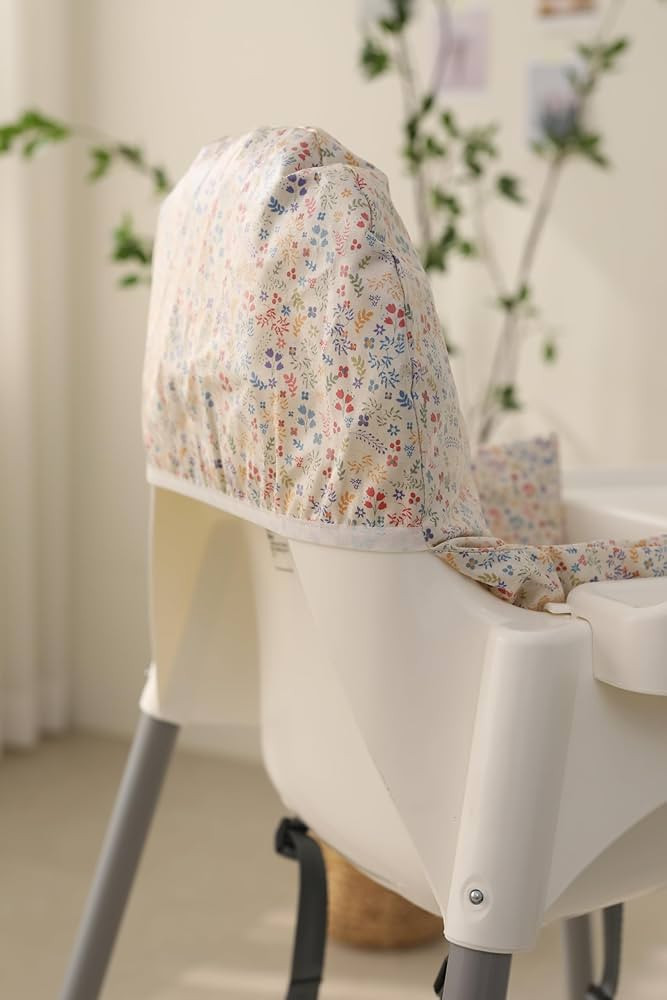 Waterproof High Chair Cushion for Ikea High Chair, One Piece with Sitting Cushion, Easy-Clean, Su... | Amazon (US)