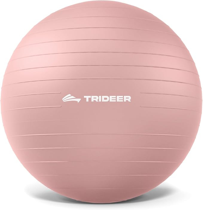 Trideer Exercise Ball Yoga Ball,Office Seating & Balance Ball Chair, Stability Ball for Pilates, ... | Amazon (US)