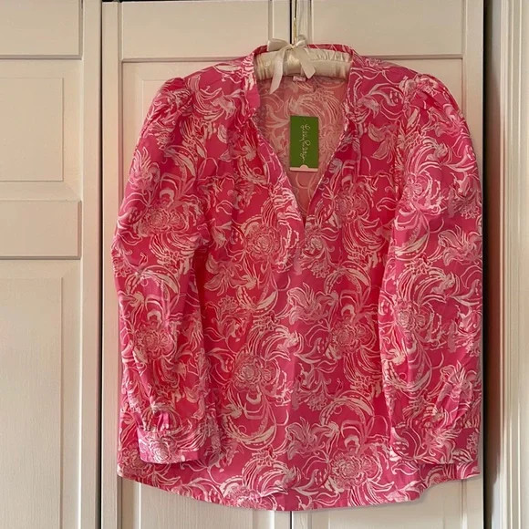 Kiss kiss for Goop x Lily blouse | Poshmark