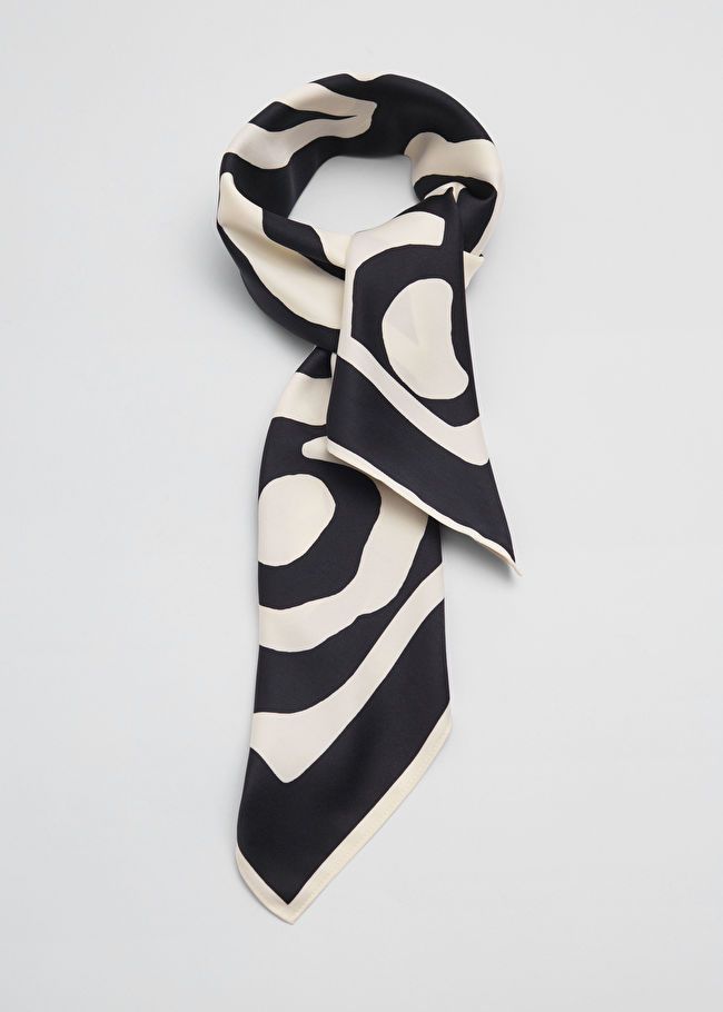 Contrast Square Scarf | & Other Stories US