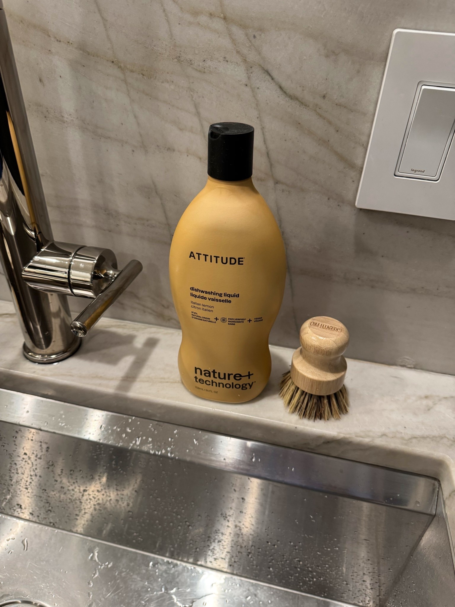 My lotox dish soap and bamboo cleaning brush for a cleaner ingredient dish washing!

#LTKselfcare #LTKmorningroutine #LTKOver40