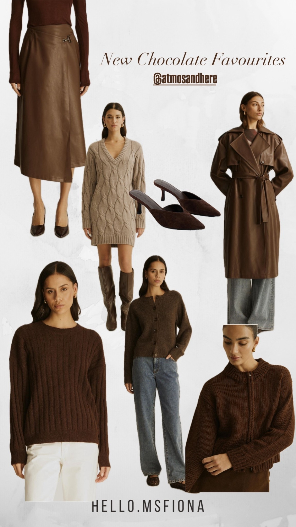 My new favourites of chocolate 🍫 from Atmos and Here ! #chocolate #chocolatetone #chocolateoutfits #streetstyle #winteroutfit #winterpalette 

#LTKwinter #LTKshoes #LTKaustralia