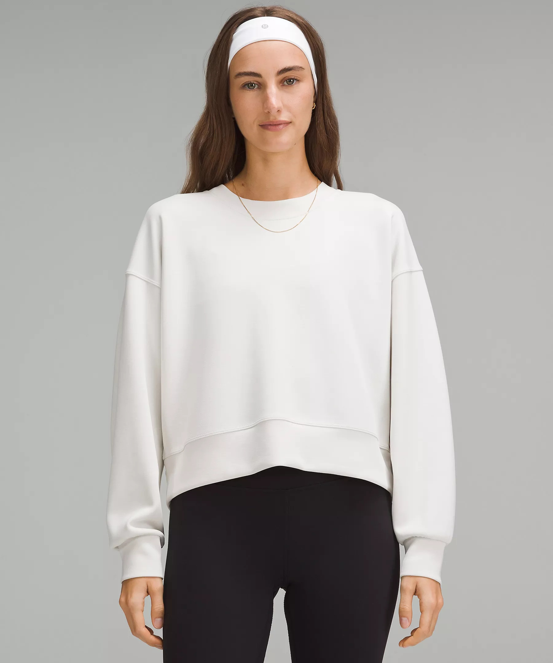 Softstreme Perfectly Oversized Cropped Crew | Women's Hoodies & Sweatshirts | lululemon | Lululemon (US)