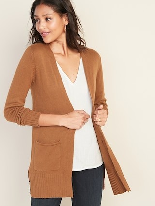 Open-Front Long-Line Sweater for Women | Old Navy US