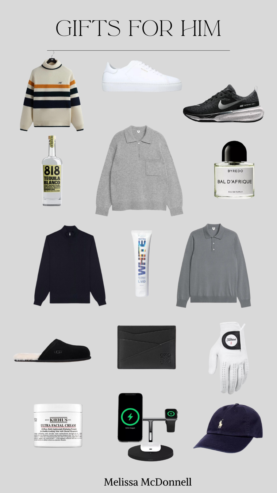 Gift for him - Christmas gift ideas 

Brands included:
Arket
Kith 
Reiss 
818
UGG
Apple 
Khiels
Polished London
Nike 
Axel Arigato 
BYREDO
Titleist

#LTKeurope #LTKfindsunder100 #LTKGiftGuide