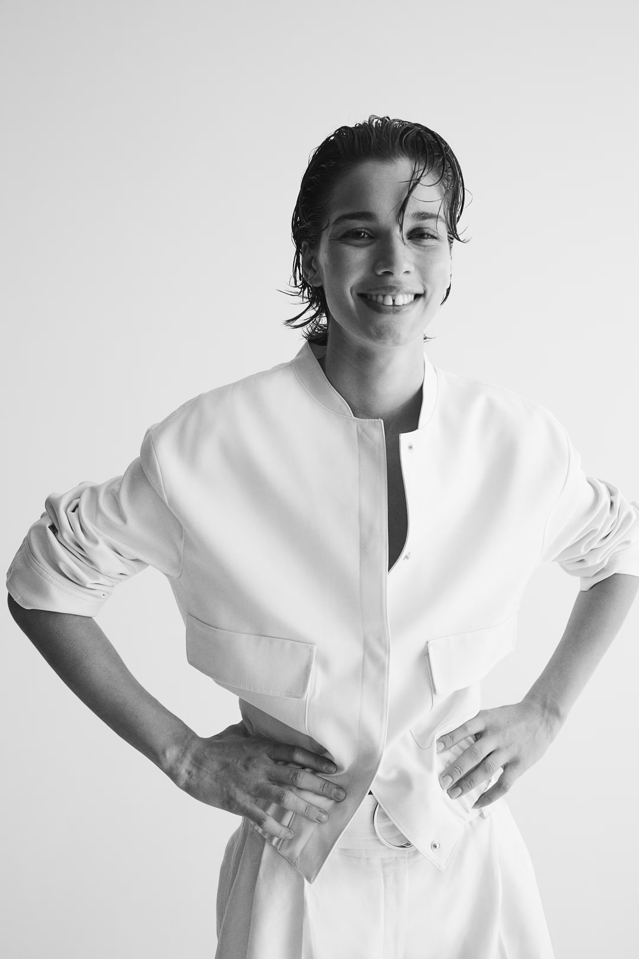 Oversized Twill Jacket | H&M (US + CA)