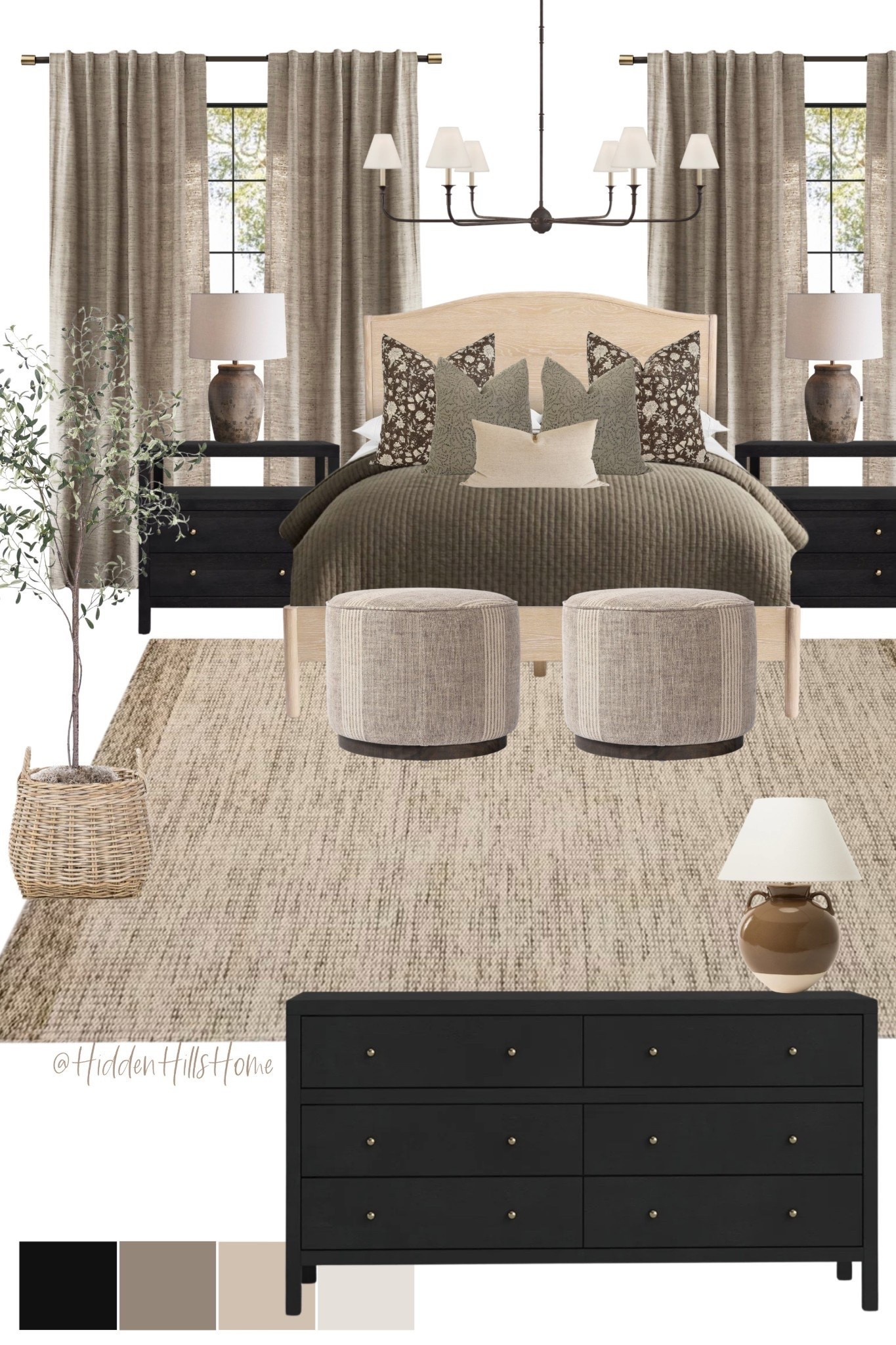 Master bedroom decor ideas, cozy bedroom inspiration, bedroom mood board, earthy bedroom, bedroom design, bedding, nightstands, modern organic bedroom, home decor ideas #bed

#LTKHome #LTKSaleAlert #LTKSeasonal
