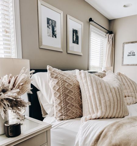 Cozy home vibes 

Fluffy pillow covers, Amazon finds, beige pillow covers, tan pillow covers, cableknit pillows, fall decor, white vase, white nightstand, neutral home decor

#LTKhome #LTKSeasonal #LTKfamily