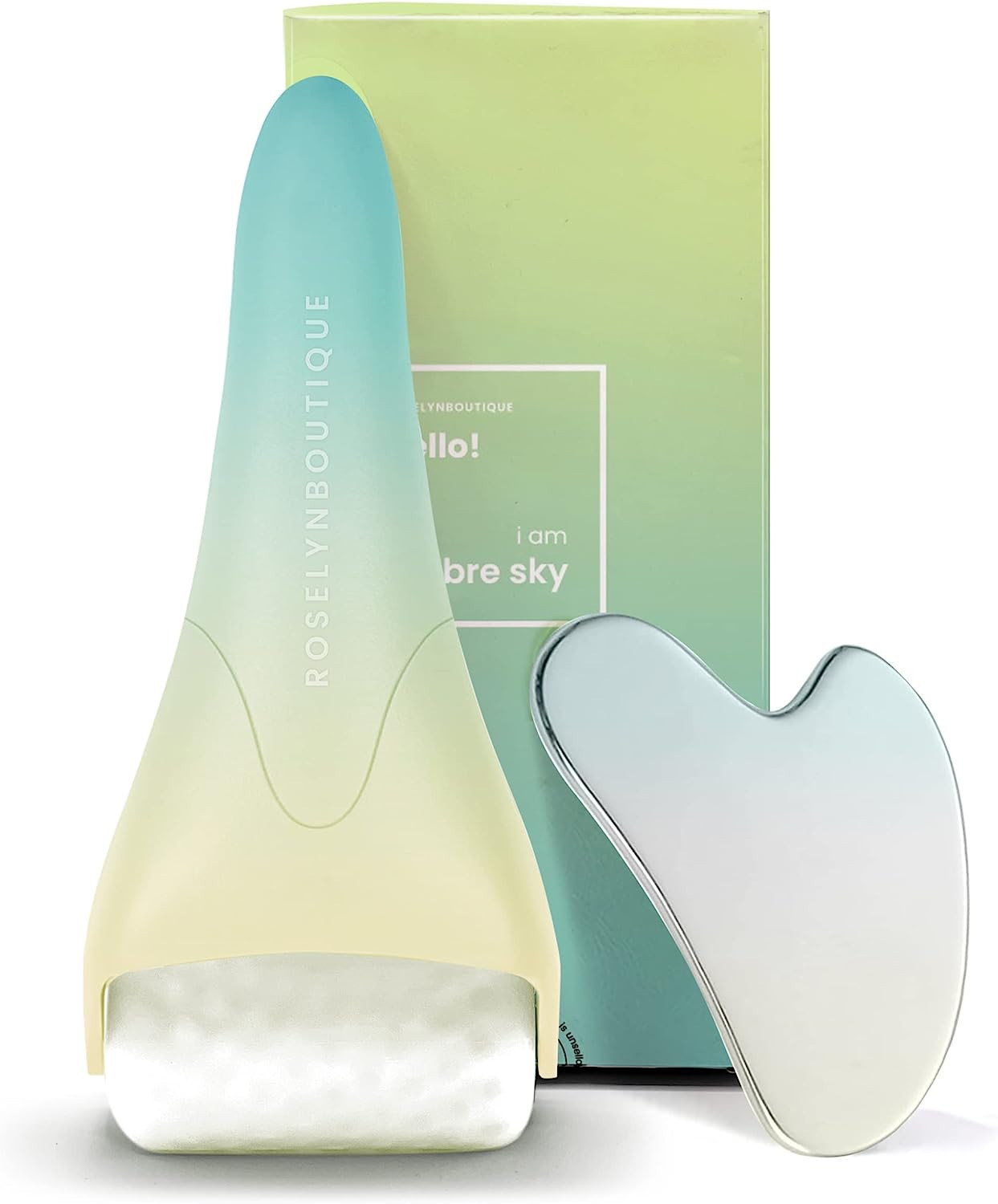 ROSELYNBOUTIQUE Ice Roller for Face Massager Cryotherapy Manual Acupressure Acupuncture Support M... | Amazon (US)