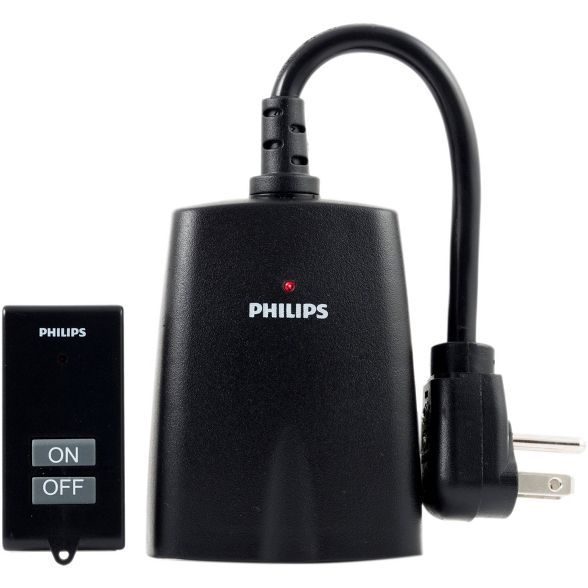 Philips 2 Outlet Phillips Outdoor ON/OFF Remote Lighting Control | Target