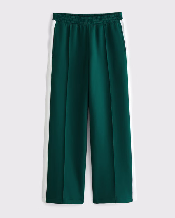 YPB neoKNIT Wide Leg Pant | Abercrombie & Fitch (US)