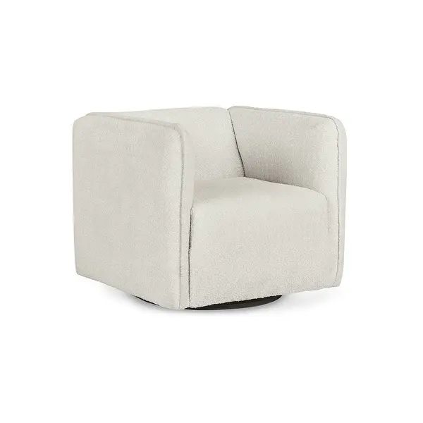 Signature Design by Ashley Lonoke Gray Swivel Accent Chair - 33"W x 31"D x 29"H - Overstock - 365... | Bed Bath & Beyond
