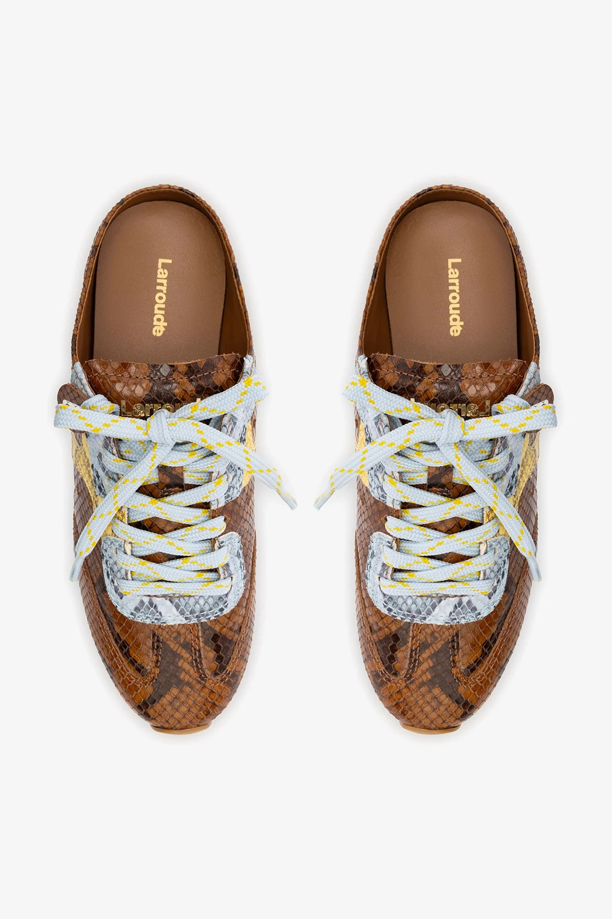 Stella Mule In Python Printed Leather | Larroude