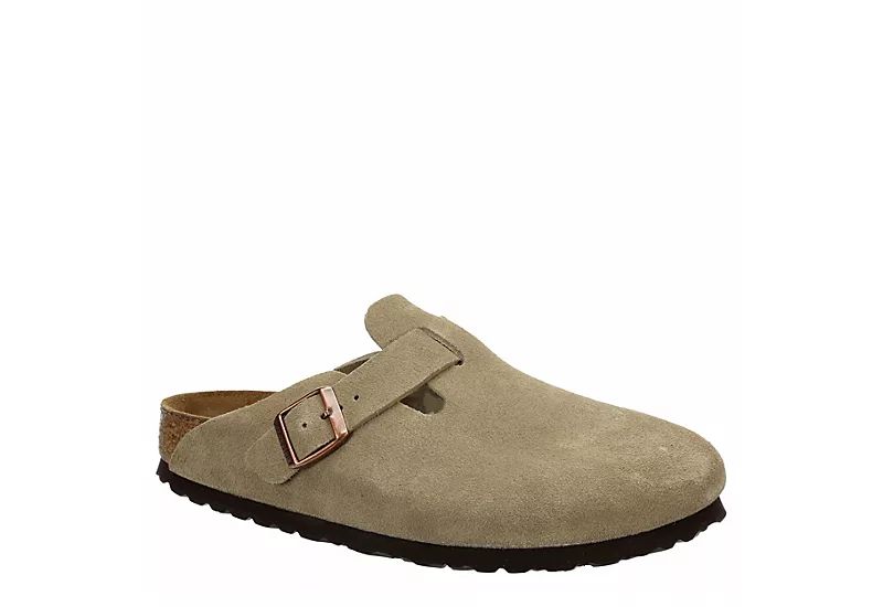 Birkenstock Womens Boston Clog - Taupe | Rack Room Shoes