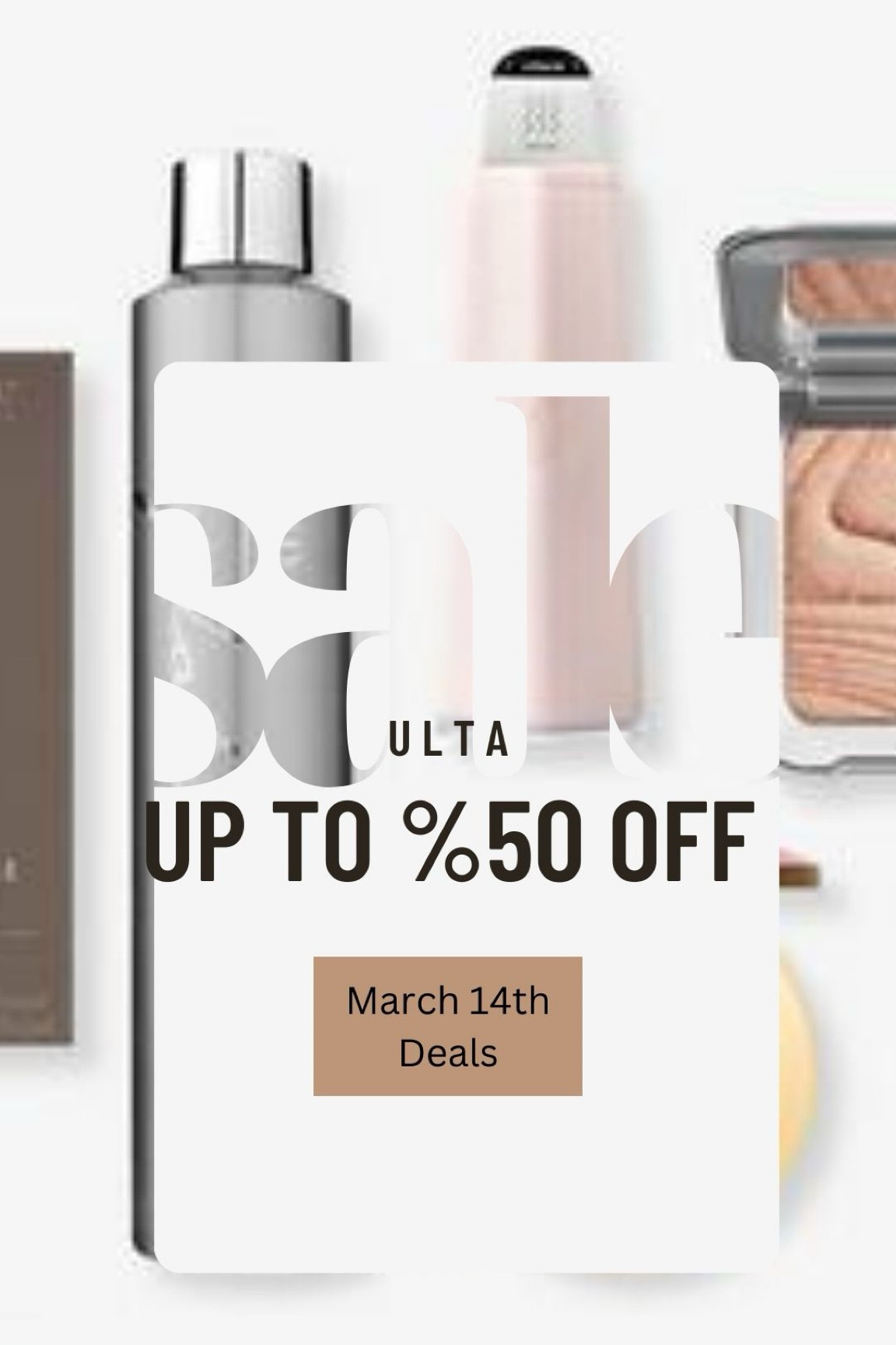 March 14th at Ulta 

#LTKsalealert #LTKbeauty