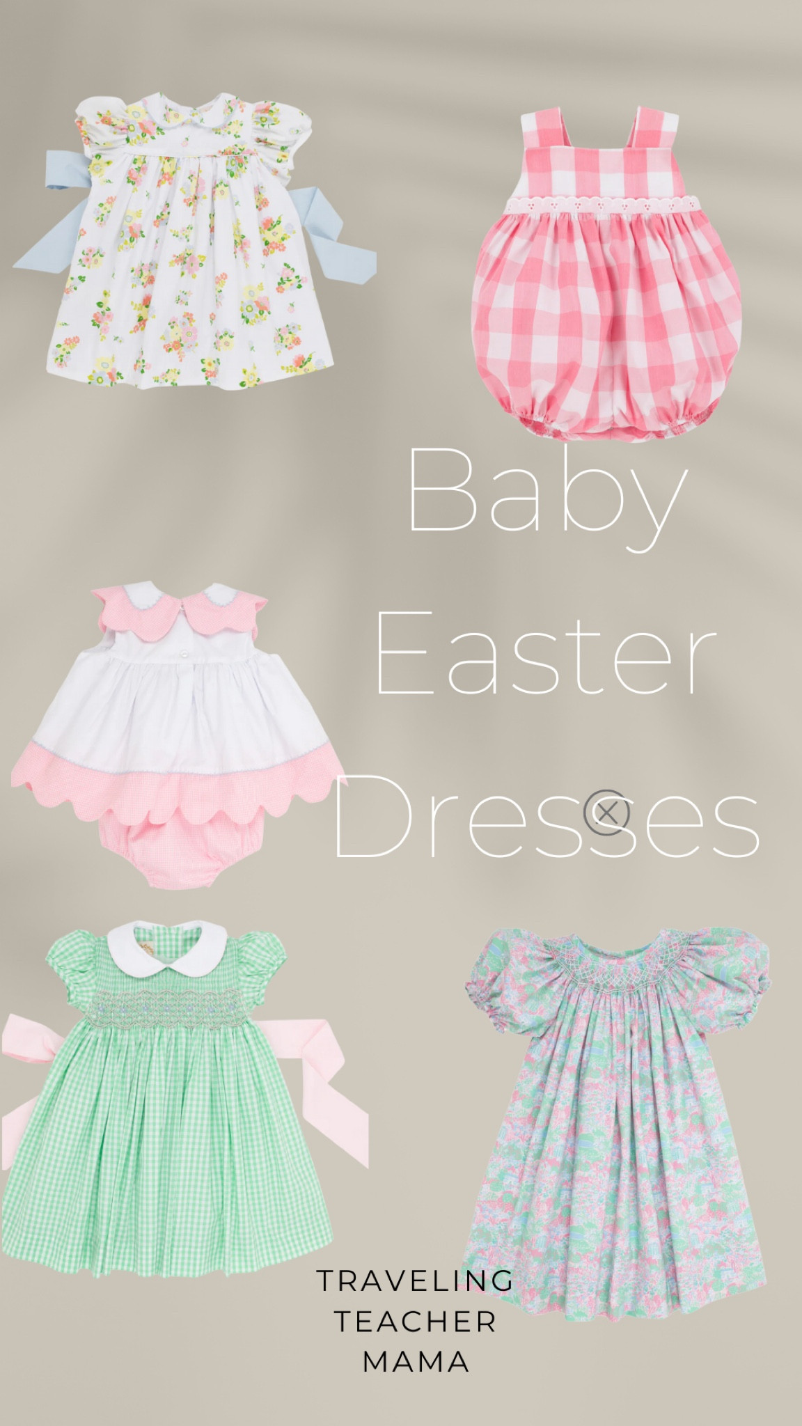 Easter dresses for baby girl 
Floral and pastel 

#LTKfamily #LTKbaby #LTKSeasonal