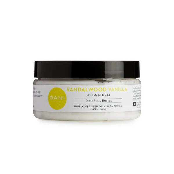 Sandalwood Vanilla Body Butter | DANI Naturals